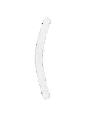 Obojstranné dildá, dvojité - Realrock Obojstranné dildo 45 cm - transparentné - REA160TRA1