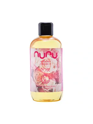 Masážne oleje - NURU Masážny olej Rose 250 ml - E30567