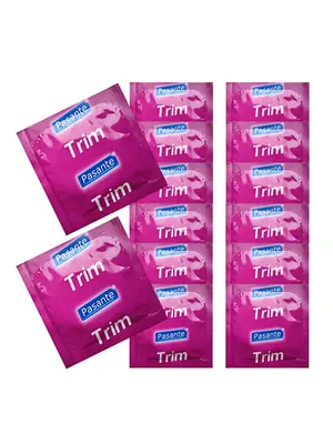 Extra malé kondómy - Pasante kondómy Trim 14 ks - 8594072769467