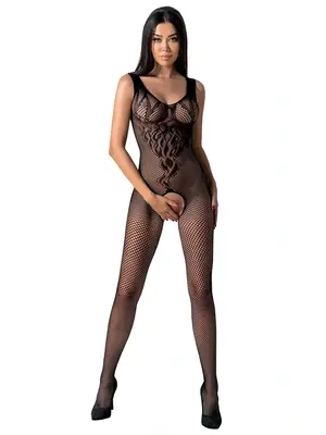 Bodystocking a catsuit - Passion bodystoking BS098 čierny - BS098black