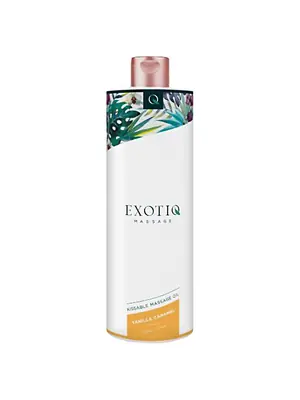 Masážne oleje - EXOTIQ masážny olej Vanilla Caramel 500 ml - ecEX-KO-02-500