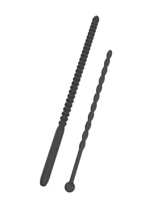 Dilatátory do penisu - Extreme Set vrúbkovaných dilatátorov 2 ks - s16814