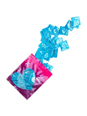 Ultra jemné a tenké kondómy - EasyGlide Extra Thin kondómy 40 ks - ecEGC008