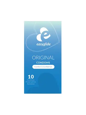 Štandardné kondómy - EasyGlide Original kondómy 10 ks - ecEGC001
