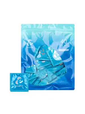 Štandardné kondómy - EasyGlide Original kondómy 40 ks - ecEGC002