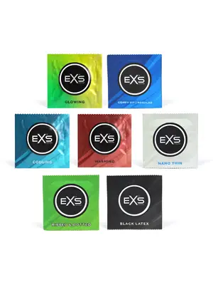 Akčné a darčekové sady kondómov - EXS Variety Pack 2 Kondómy 42 ks - shm42EXSVP2