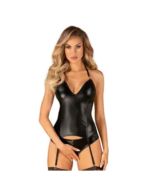 Erotické body a korzety - Obsessive Viranes korzet - D-237204 - XL/XXL