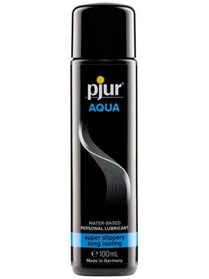 Lubrikačné gély na vodnej báze - Pjur Aqua lubrikačný gél 100 ml - 6177410000