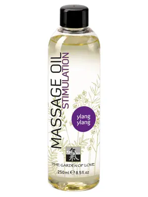 Masážne oleje - Shiatsu Stimulačný masážny olej 250 ml - Ylang ylang - 6191400000