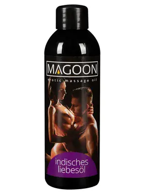 Masážne oleje - MAGOON Masážny olej s vôňou Indická láska 100 ml - 6219510000
