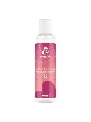 Lubrikačné gély s príchuťou alebo vôňou - EasyGlide lubrikační gel - Rosé Champagne150 ml - ecEG038