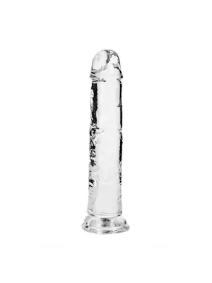 Dildá s prísavkou - Realrock Realistické dildo s prísavkou 22 cm - transparentné - REA153TRA1