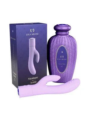 Rotačné a rabbit vibrátory - LOLA MILANI Mystique Rabbit vibrátor - Lilac - rmb3284