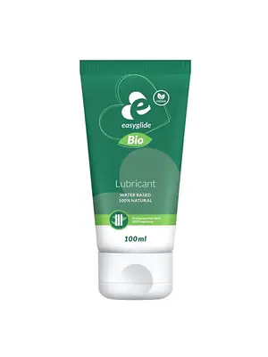 BIO a Vegan lubrikačné gély - EasyGlide Bio & Natural lubrikačný gél 100 ml - ecEG039-BIO