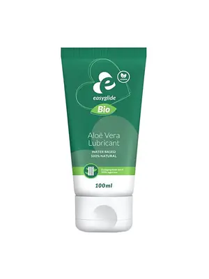 BIO a Vegan lubrikačné gély - EasyGlide Bio & Natural Aloe vera lubrikačný gél 100 ml - ecEG040-BIO