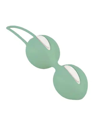 Venušine guličky - Fun Factory Smartballs Duo venušine guličky - White/pistachio - ff34100