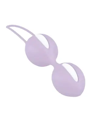 Venušine guličky - Fun Factory Smartballs Duo venušine guličky - White/pastel lilac - ff34101