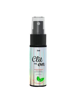 Stimulácia klitorisu a vagíny - intt Clit me on tekutý vibrátor s chladivým účinkom - Peppermint 12 ml - CLIT001