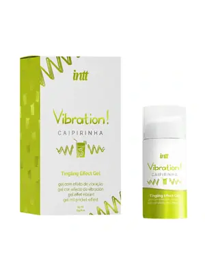 Stimulácia klitorisu a vagíny - INTT Vibration! stimulačný gél - Caipirinha 15 ml - VIB0011