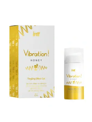 Stimulácia klitorisu a vagíny - INTT Vibration! stimulačný gél - Honey 15 ml - VIB0010