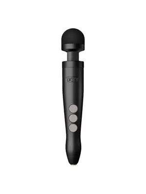 Masážne hlavice - DOXY Die Cast 3R masážna hlavica - čierna - 54007240000