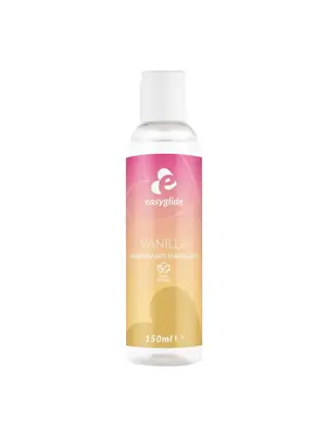 Lubrikačné gély s príchuťou alebo vôňou - EasyGlide Lubrikačný gél - vanilka 150 ml - ecEG037