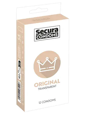 Štandardné kondómy - Secura kondómy Original 12 ks - 4164520000