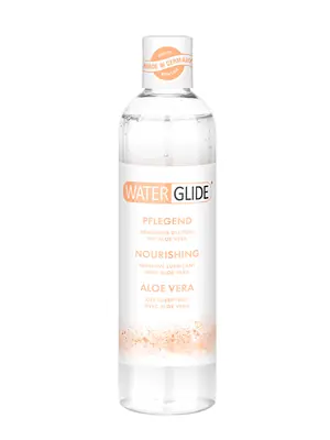 Lubrikačné gély na vodnej báze - Waterglide lubrikačný gél Nourishing Sensitive 300 ml - dc30090