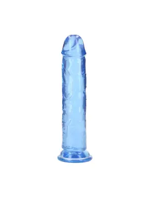 Dildá s prísavkou - Realrock Realistické dildo s prísavkou 22 cm - modré - REA153BLU1