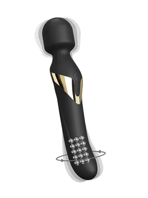 Multifunkčné vibrátory - DORCEL Dual orgasms masážna hlavica 2v1 - čierna - lp6071854