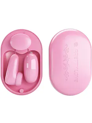 Vibračné vajíčka - Pretty Love Magic box - vibračné vajíčko a stimulátor na klitoris - D-238106