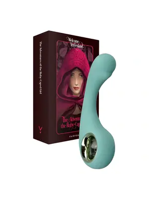 Vibrátory na G-bod - FairyGasm BraveryAward vibrátor - zelený - F0006GREEN