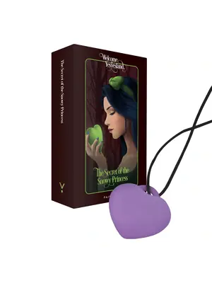 Mini vibrátory - FairyGasm PleasureStone mini vibrátor - fialový - F0003VIOLET
