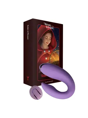 Párové vibrátory - FairyGasm PleasureBerry párový vibrátor - fialový - F0001VIOLET