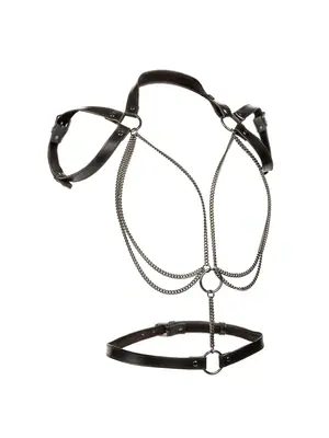 Harness - Euphoria Collection Multi Chain Halter harness - s16775