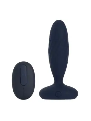 Vibračné análne kolíky - Svakom Jordan análny kolík - Navy blue - E35532