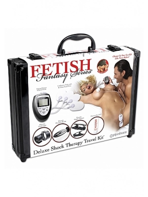 Elektro sex - Deluxe Travel Kit Elektro sada pre elektrostimuláciu - shmPD3723-05