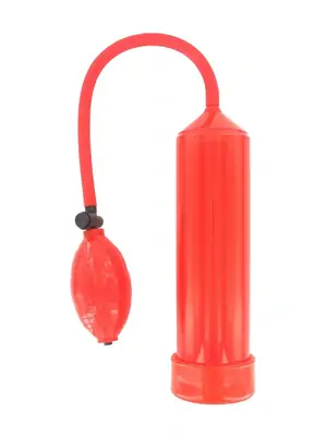 Vákuové pumpy pre mužov - BOOM LuvPump vákuová pumpa Basic červená + erekčný krúžok - BOM00096
