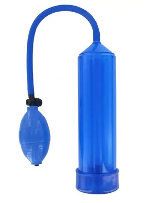 Vákuové pumpy pre mužov - BOOM LuvPump vákuová pumpa Basic modrá + erekčný krúžok - BOM00097