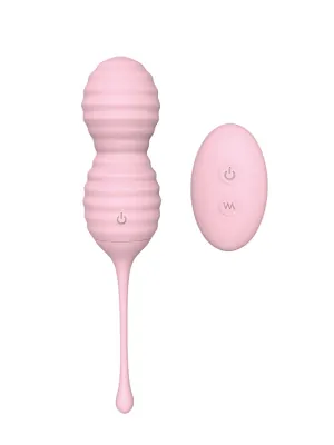 Vibračné vajíčka - Beehive Vibračné vajíčko na diaľkové ovládanie - ružové - dc21390