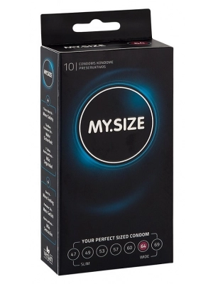 Extra veľké kondómy - My.Size kondómy 64 mm - 10 ks - 4113880000