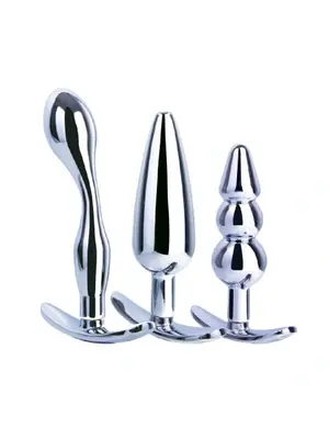 Nevibračné análne kolíky - Hardware Gear Sada análnych kolíkov Set III - dnNMC0002452