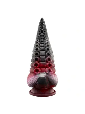 Dildá s prísavkou - Lava Análny kolík/ dildo 22 cm - červené - sf64850