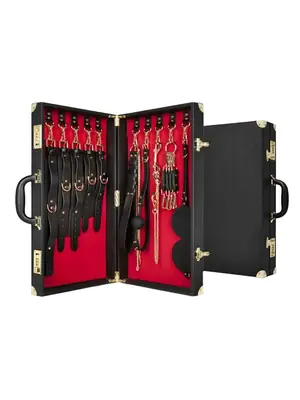 Výhodné BDSM sety - Bedroom Fantasies Bondage Suitcase 13 ks - ecBF051BLK