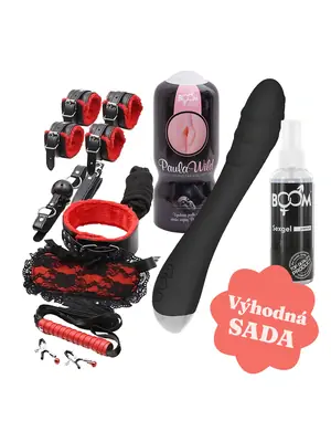 VÝHODNÉ EROTICKÉ DARČEKOVÉ SADY SEXSHOP - Balíček Žhavý večer II. - sexshop-sada-2024-09