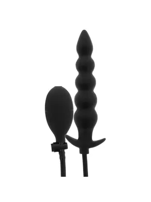 Nevibračné análne kolíky - Hidden Desire Extreme Advanced nafukovací análny kolík s vrúbkami - s16855