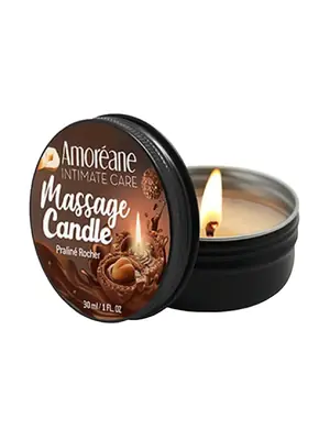 Masážne sviečky - Amoréane masážna sviečka Praliné Rocher 30 ml - cx60218