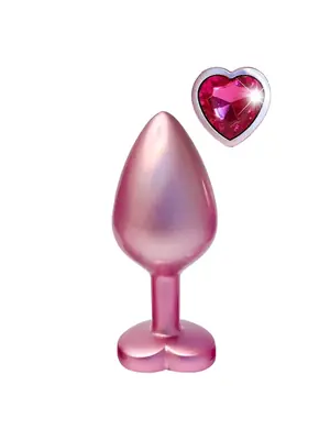 Análne šperky - Gleaming Love Pearl Pink análny kolík M - dc22196