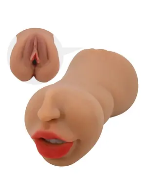 Vagíny - nevibračné - Zoey Premium Dual obojstranný masturbátor - rmb10607