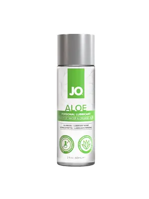 Lubrikačné gély na vodnej báze - JO Aloe lubrikačný gél 60 m - E35494